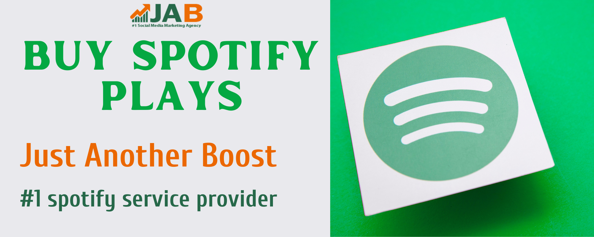 Premium Spotify SMM Panel Services | Just Another Boost